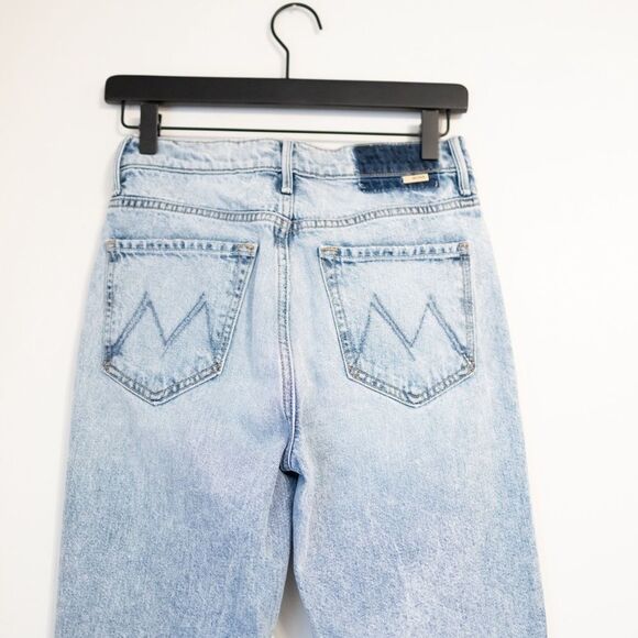 Mother Superior Denim Swooner Rascal Ankle Light Wash Cotton Jeans Size 26 - Picture 8 of 10